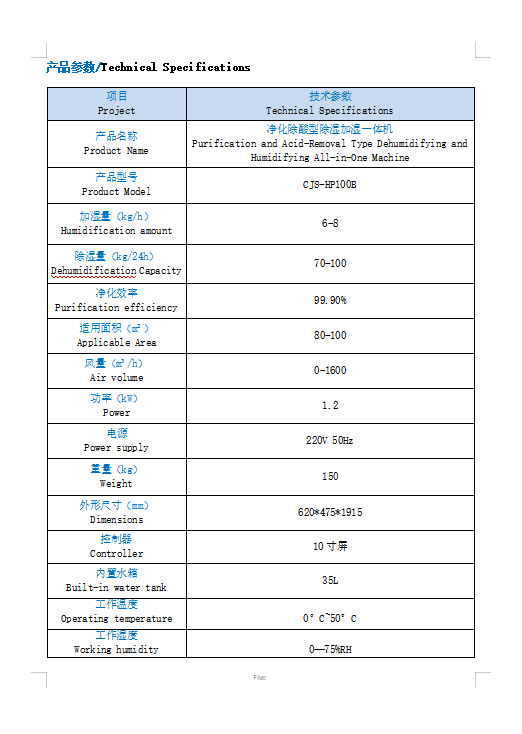 CJS-HP100B